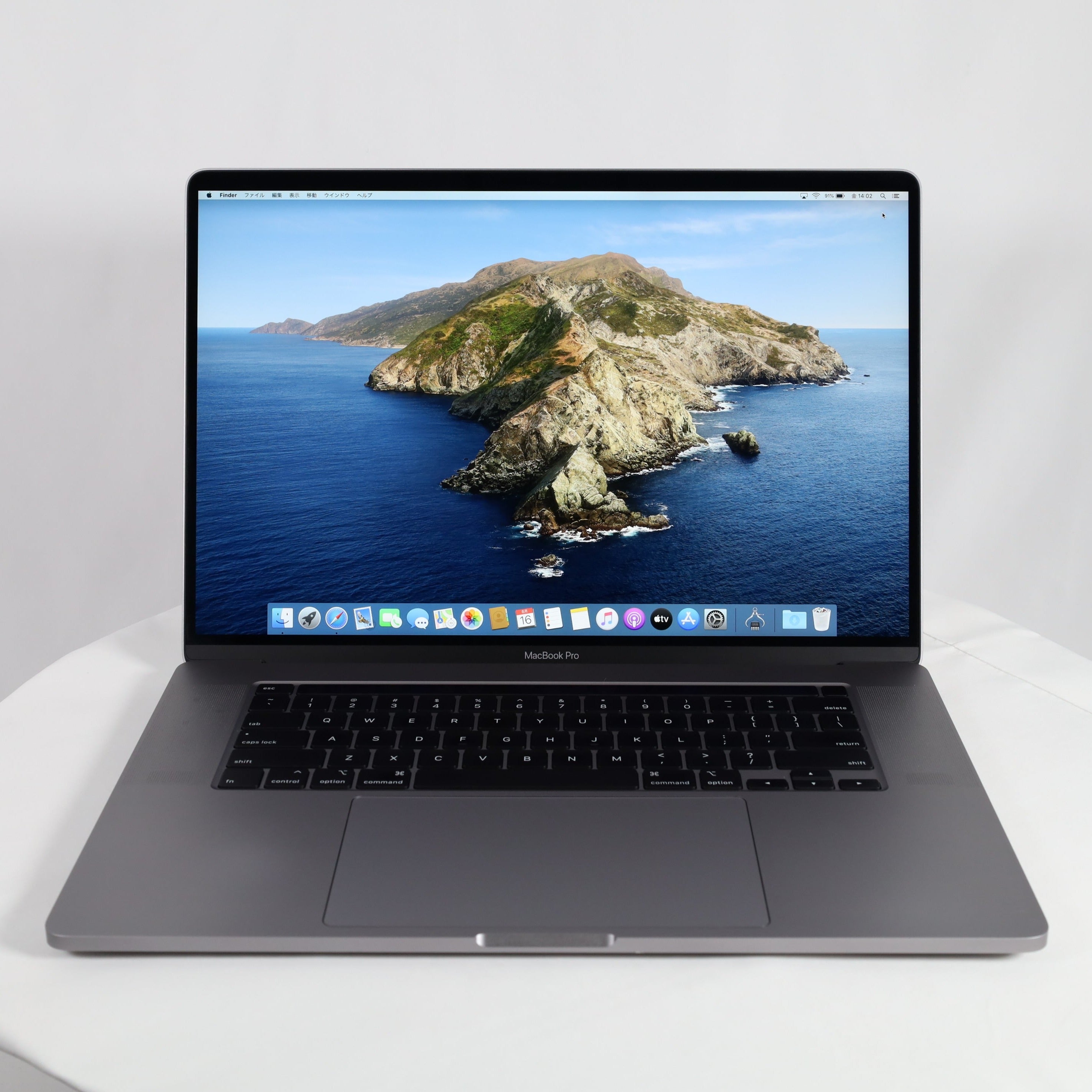 Cランク】【中古】MacBook Pro (16-inch, 2019) スペースグレイ US 