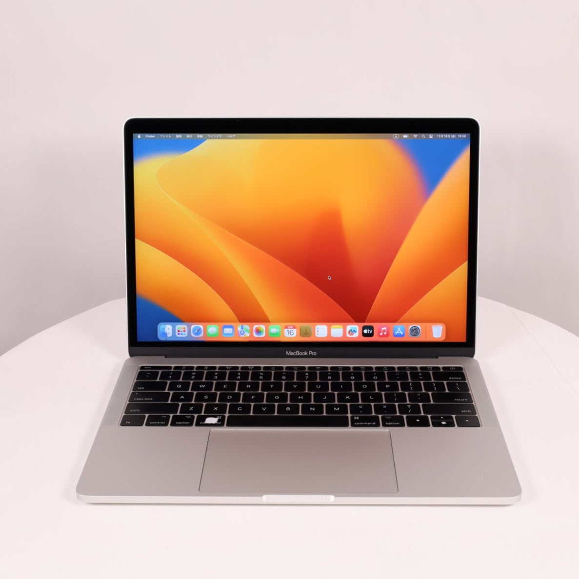 【Cランク】【中古】MacBook Pro (13-inch, 2017, Two Thunderbolt 3 ports) シルバー