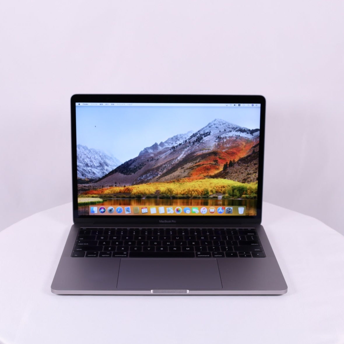【Cランク】【中古】MacBook Pro (13-inch, 2017, Two Thunderbolt 3 ports) スペースグレイ  USキーボード